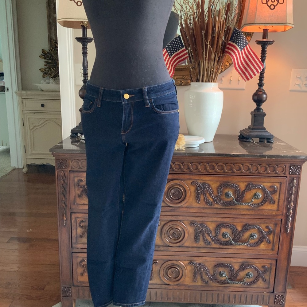 Anthropologie Pilcro and the Letterpress dark wash jean